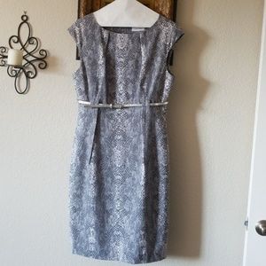 Calvin Klein Snake Print Dress